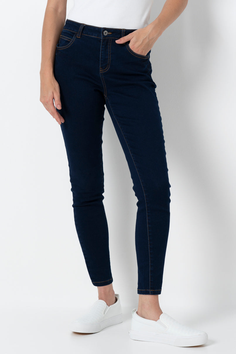 RF01 Mid Rise Skinny Jeans