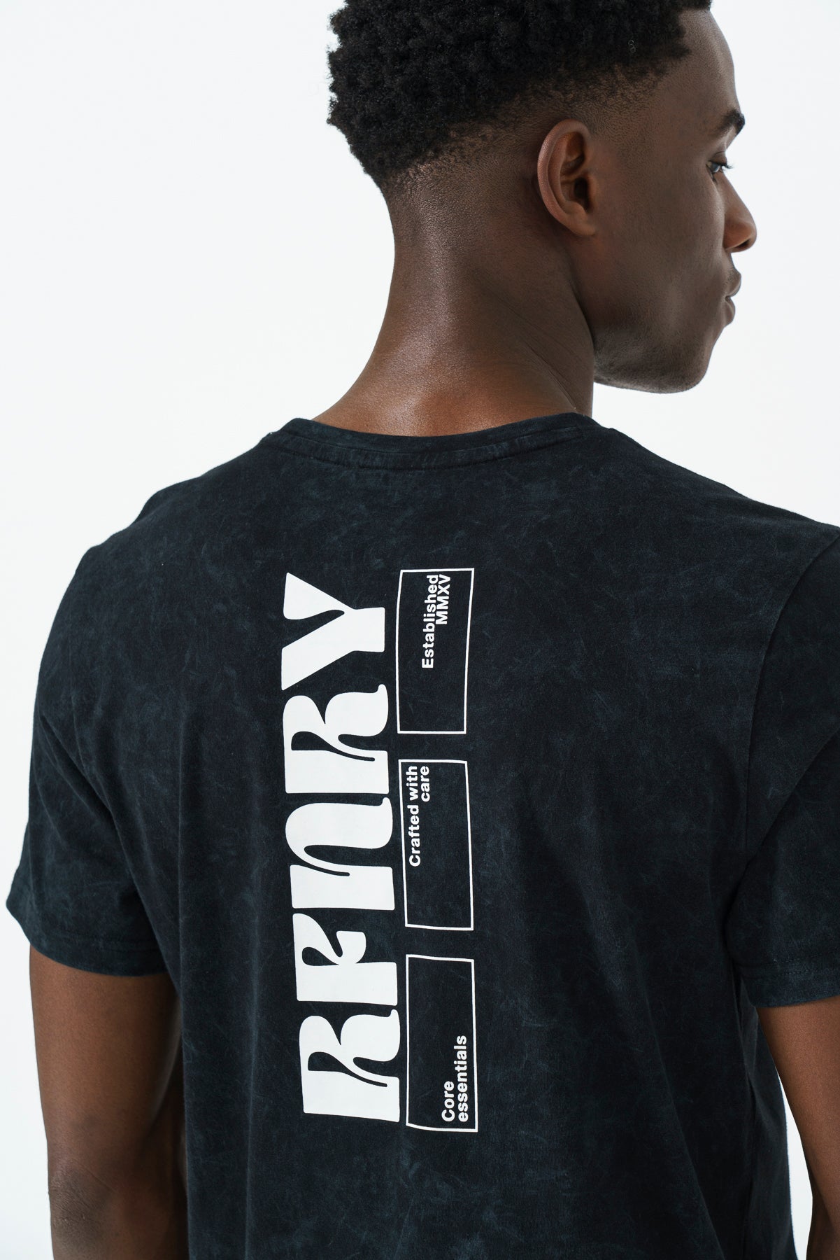Statement Branded T-Shirt - Black