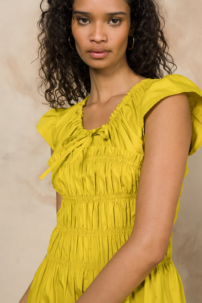 Flutter Sleeve Dress