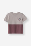 Regular Fit Colour Block Tee
