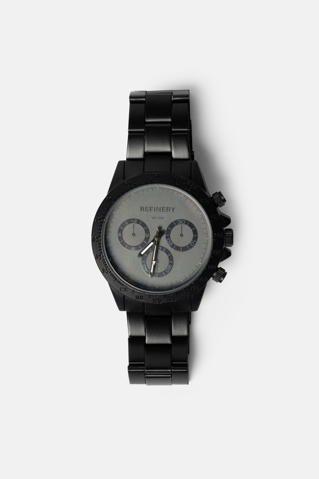 Black Chronograph Watch