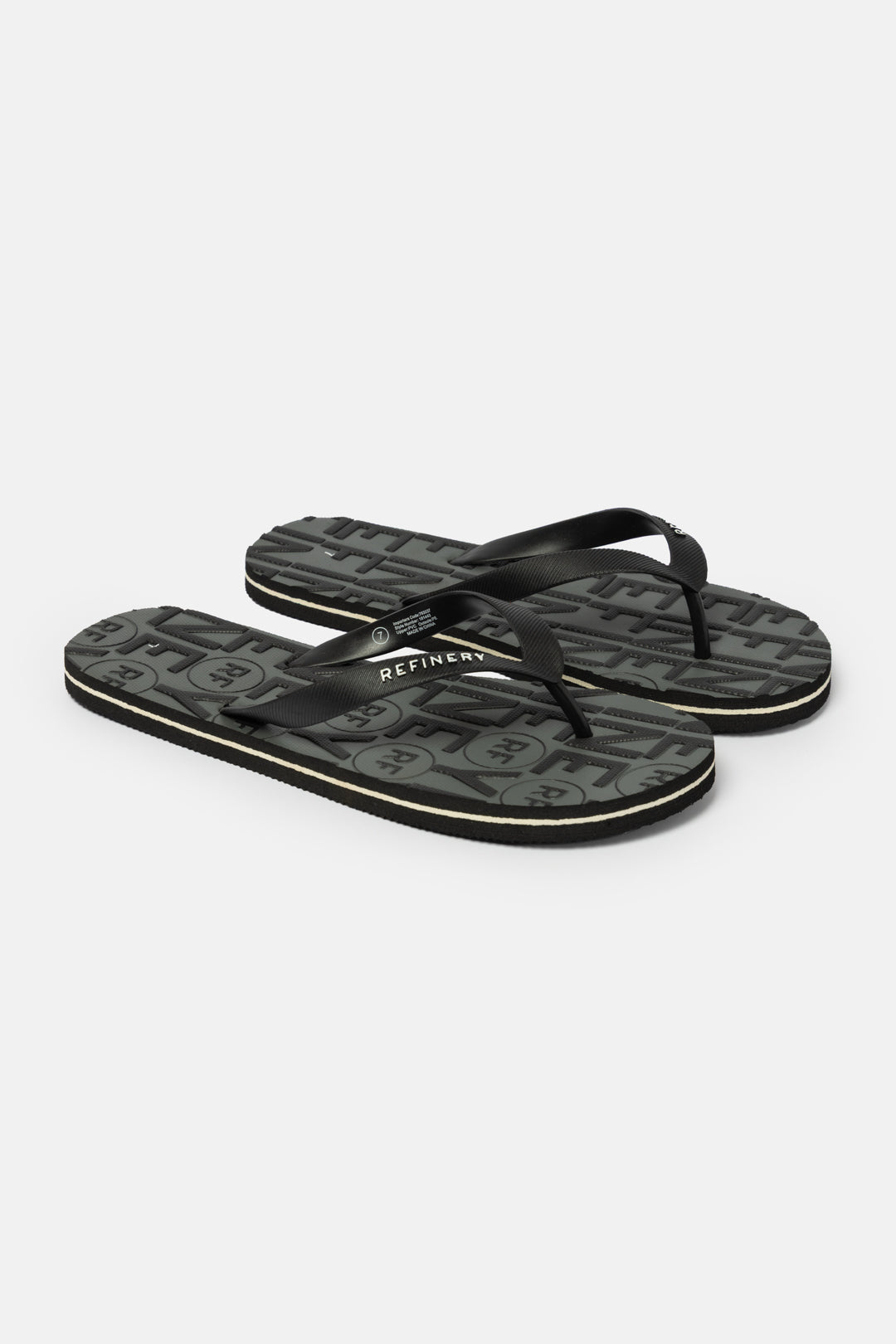 Mismatch Logo Flip Flops