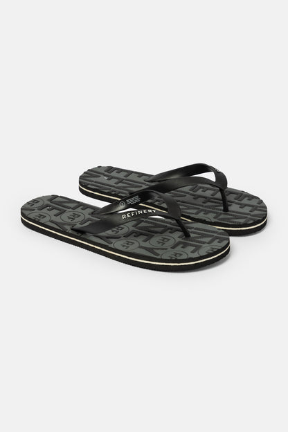 Mismatch Logo Flip Flops