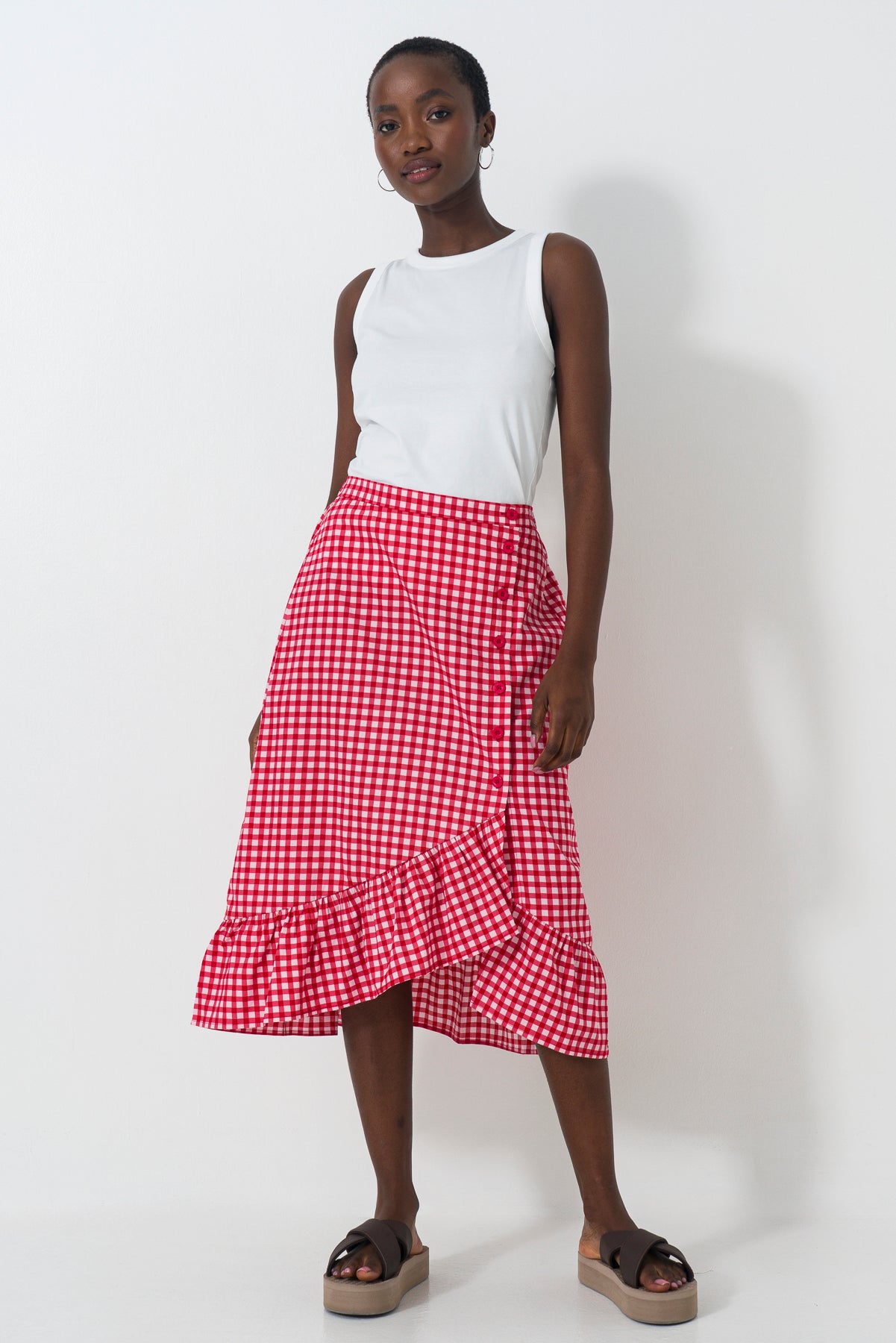 frill-bottom-skirt