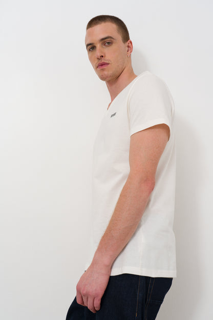 Branded V-Neck T-Shirt