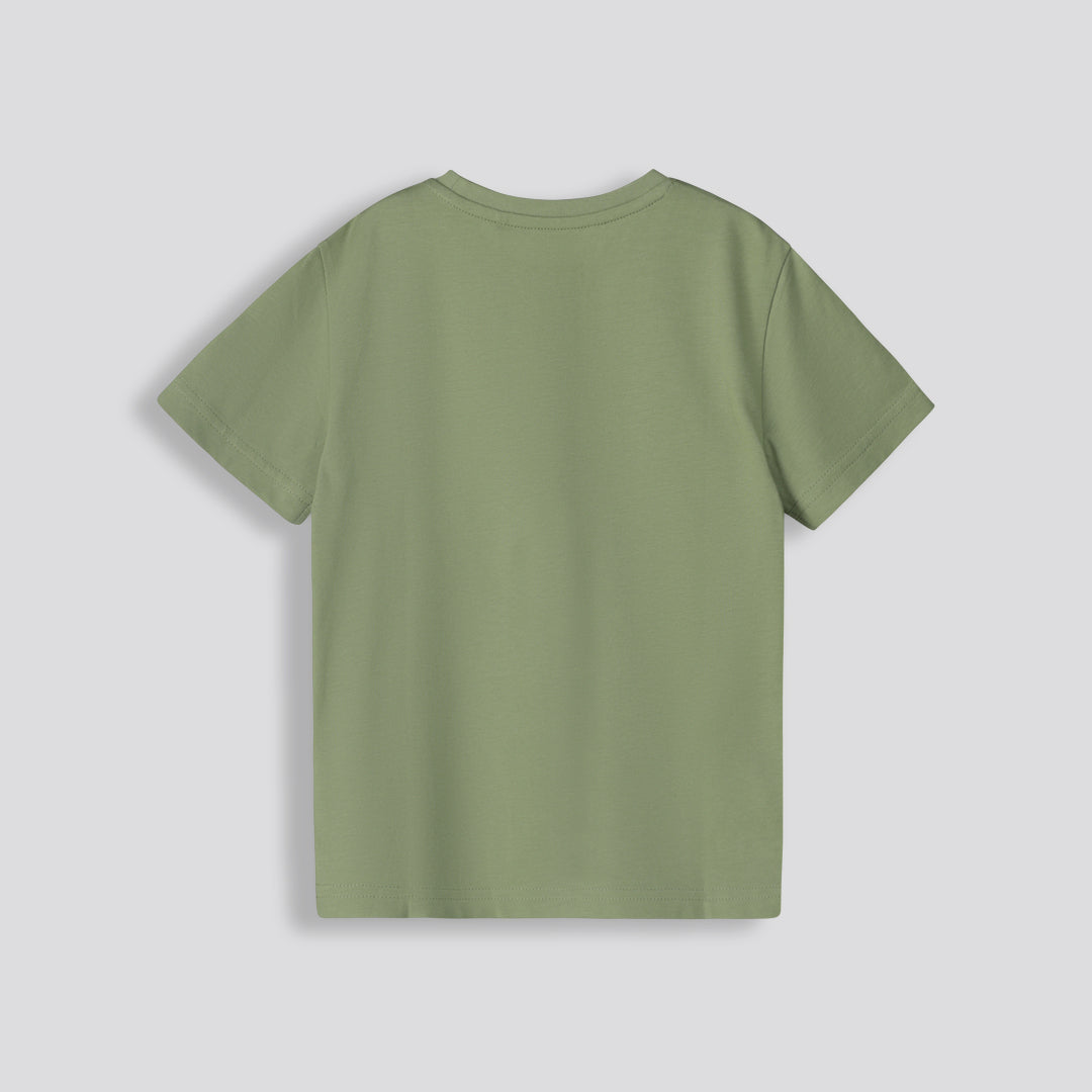 Boys Graphic Tee Chartreuse