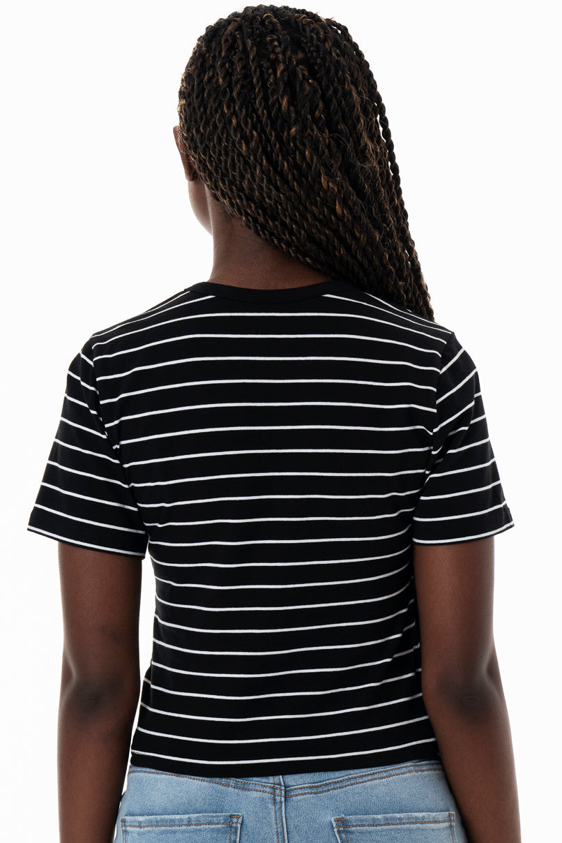 Striped Fitted T-Shirt