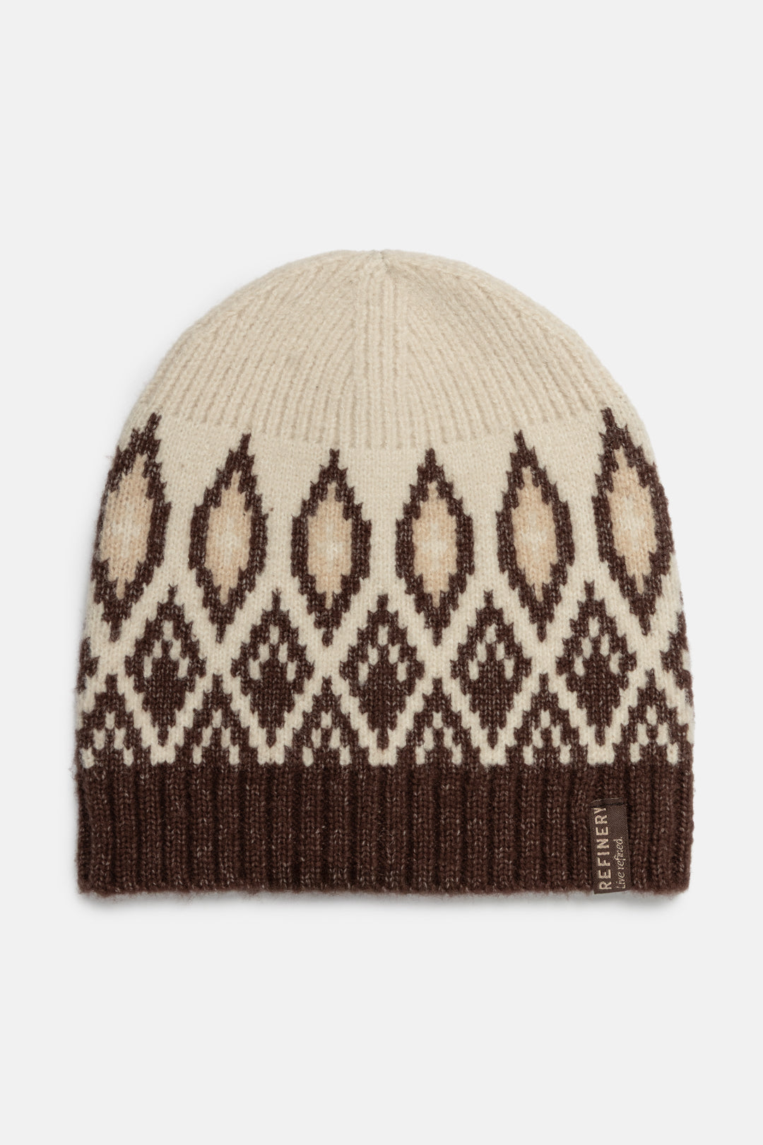 Argyle Jacquard Beanie