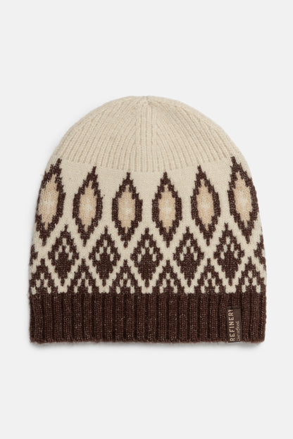 Argyle Jacquard Beanie