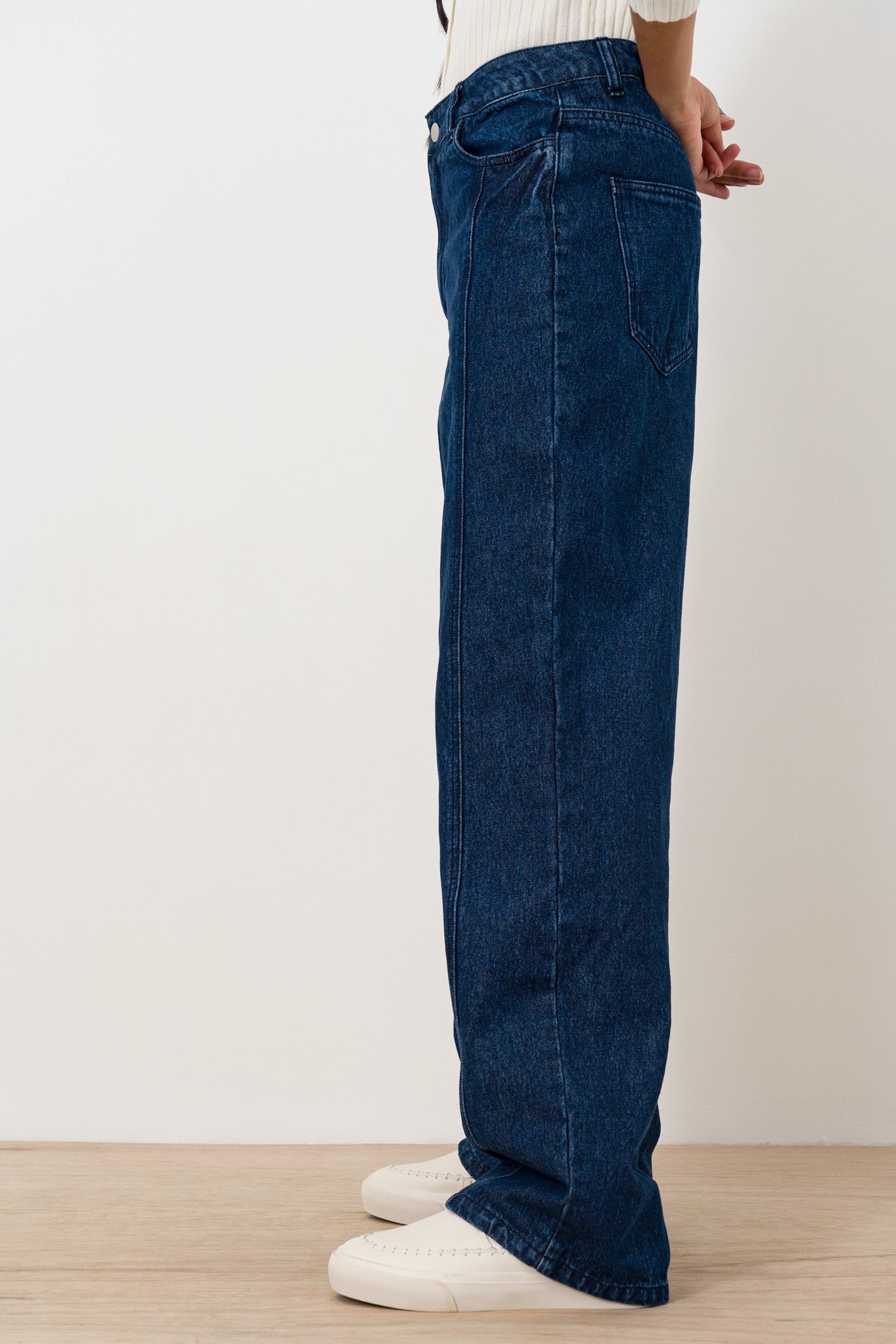 Long Wide Leg Jeans