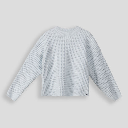 Girls Waffle Jumper