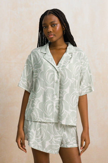 Relaxed Woven Top