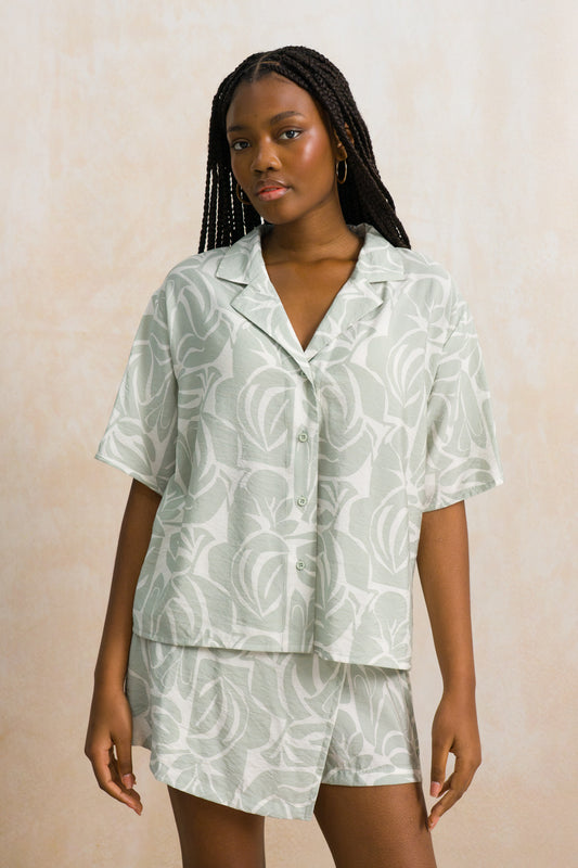 Relaxed Woven Top
