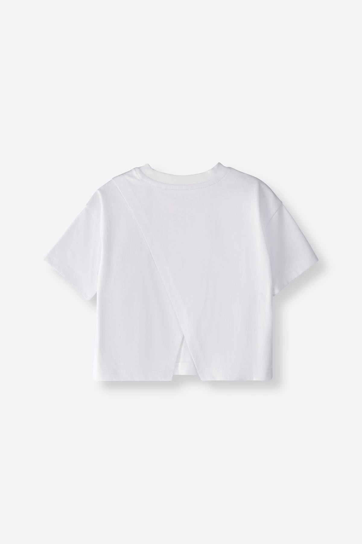 Girls Crossover Back Tee