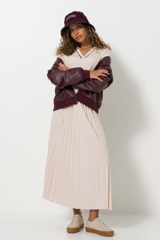 Split Collar Jumper