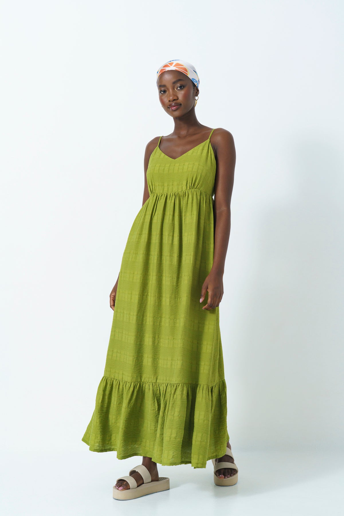 Sheer Trapeze Dress