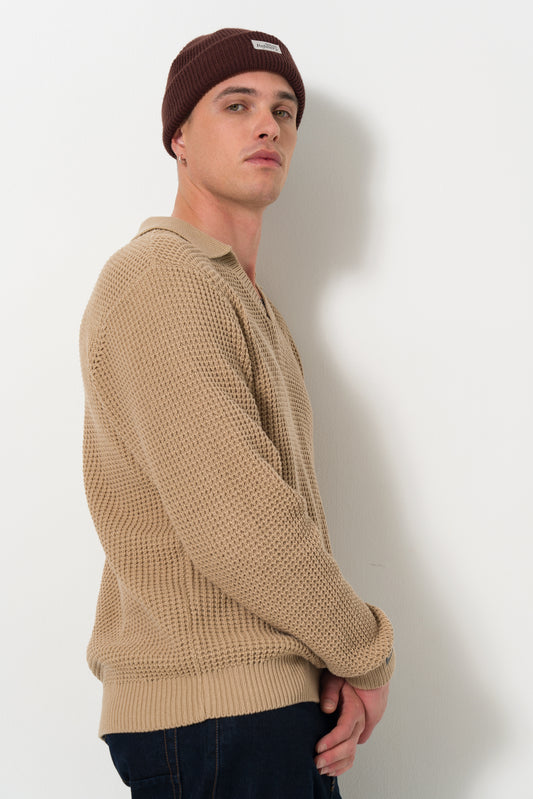 Split Collar Jumper