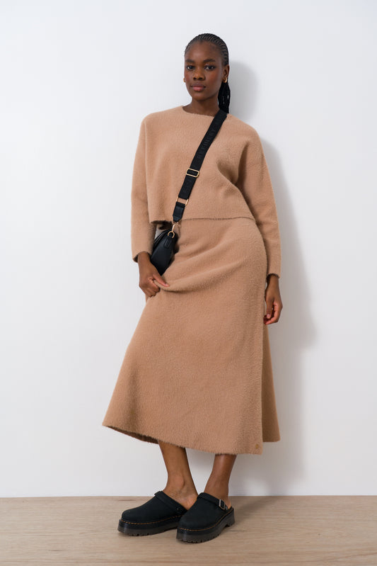 True Knit Flare Skirt