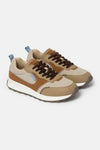 Retro Multi-Panel Sneakers