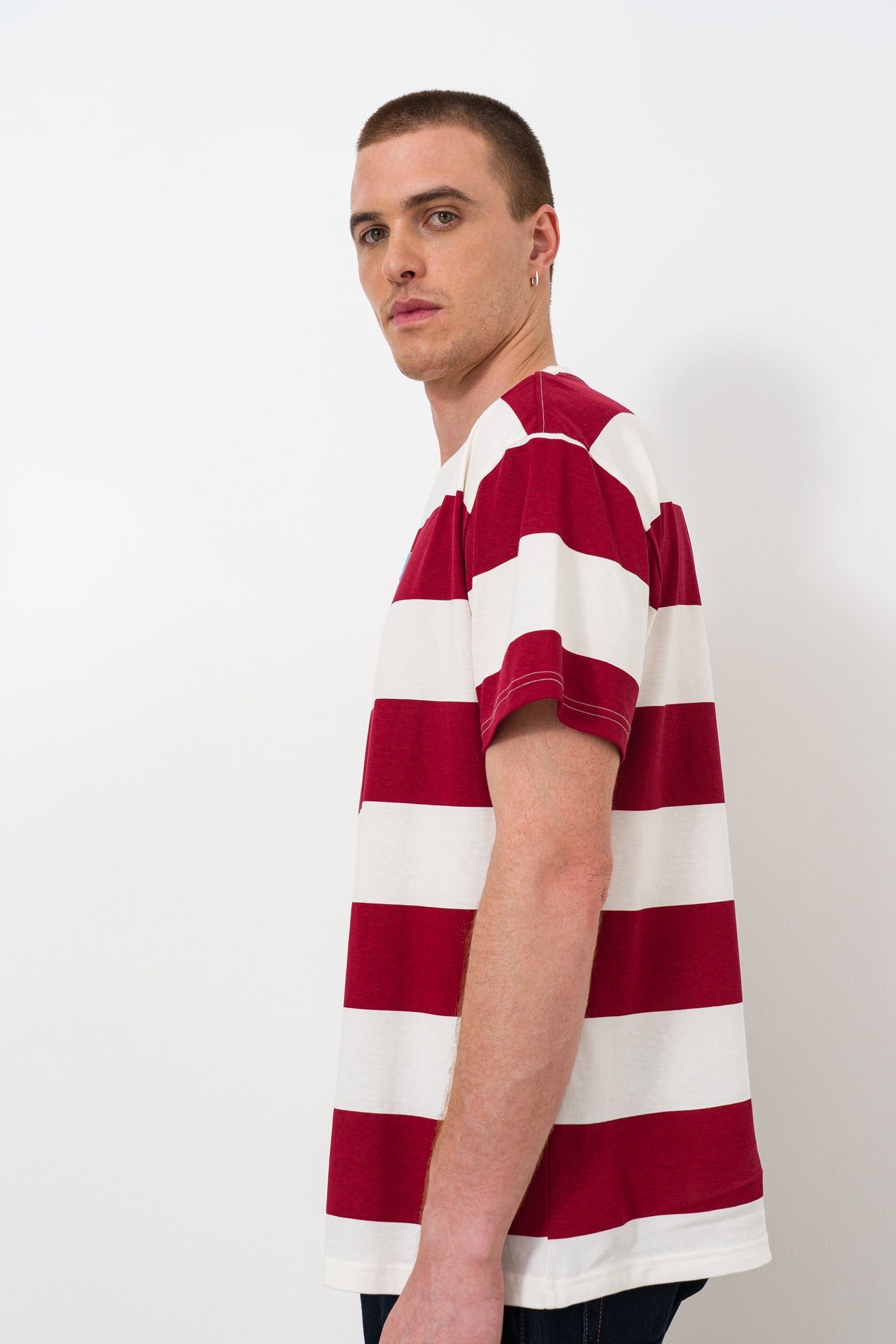 Stripe Oversized T-Shirt