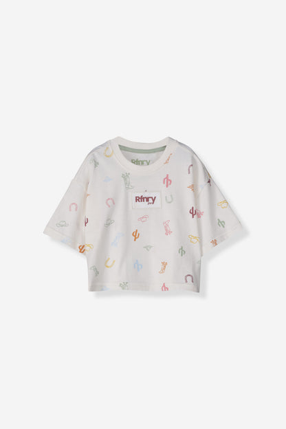 Girls Branded Tee