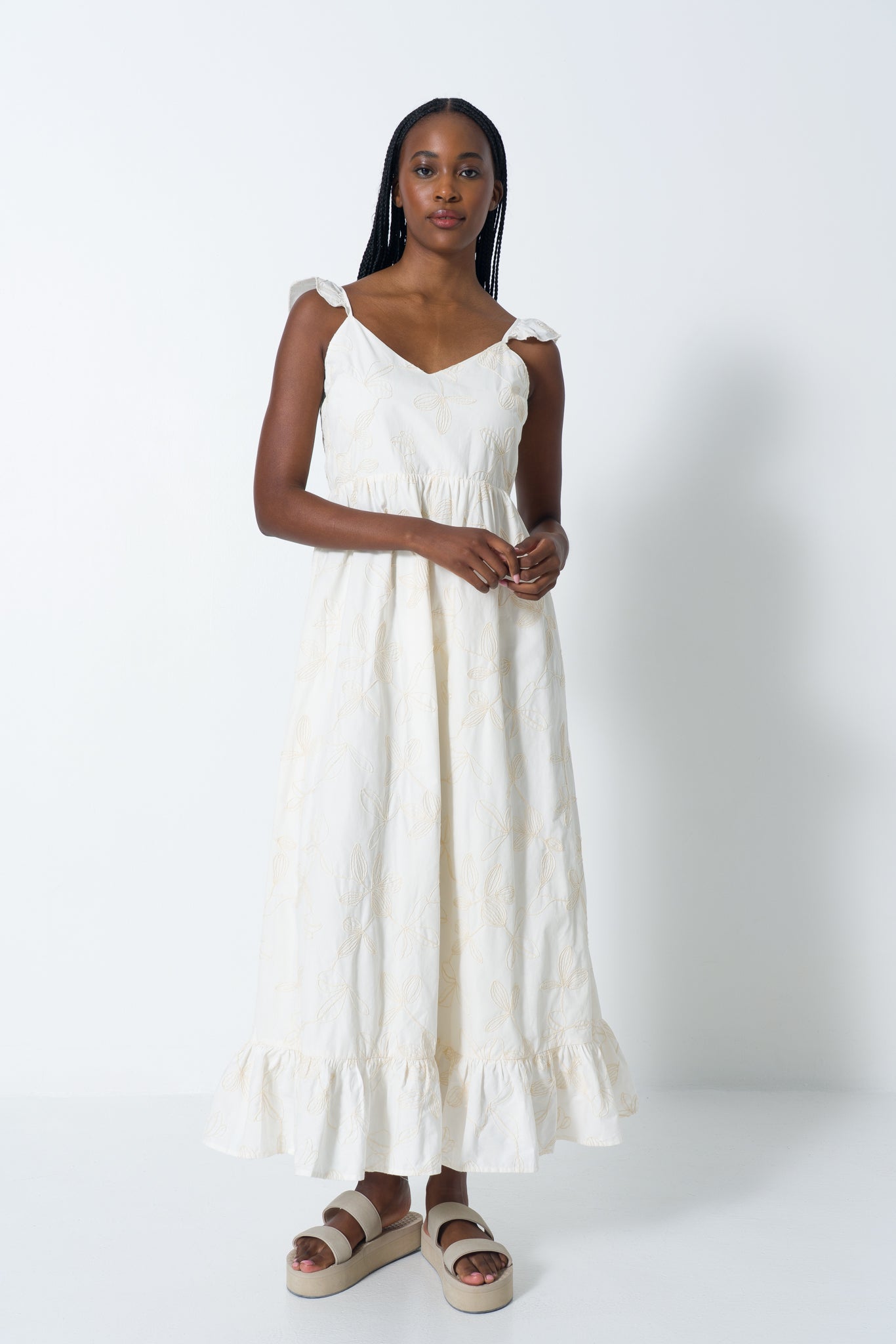 Empire Strappy Dress