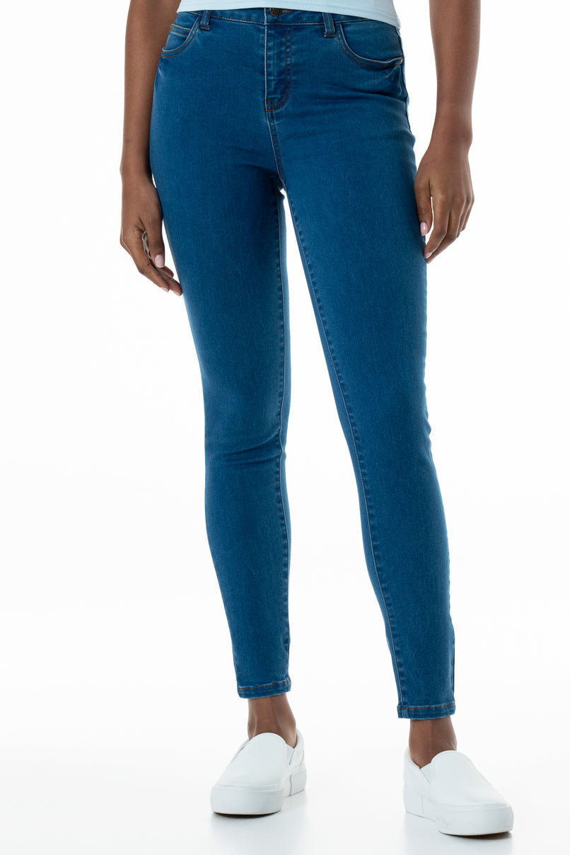 Rf01 Mid Rise Skinny Jeans