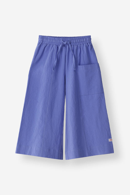 Wide Leg Drawstring Crop Pant
