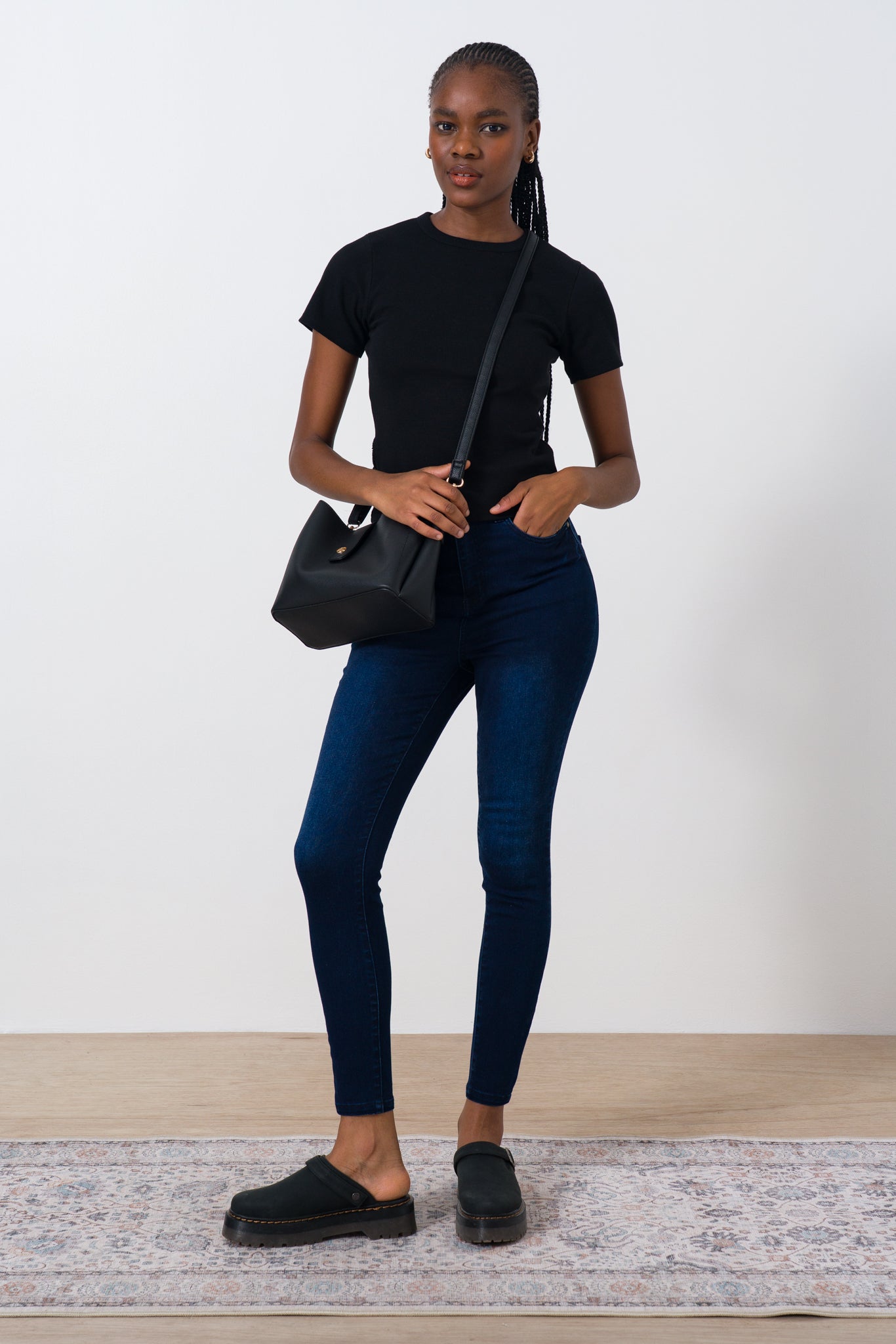 Mid Rise Skinny Jeans