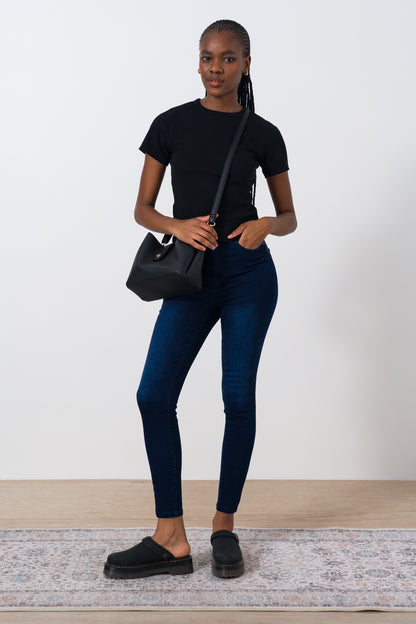 Mid Rise Skinny Jeans
