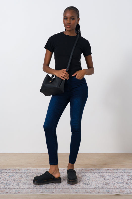 Mid Rise Skinny Jeans