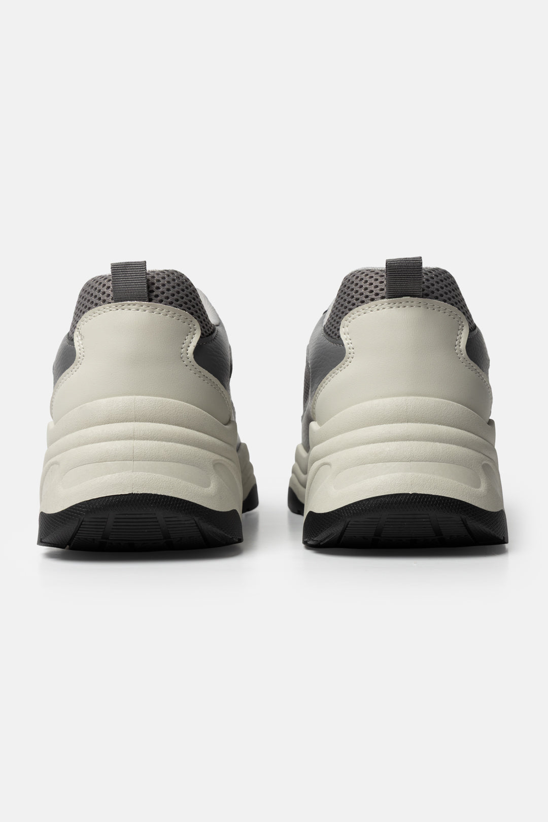 Mesh Panel Platform Sneakers
