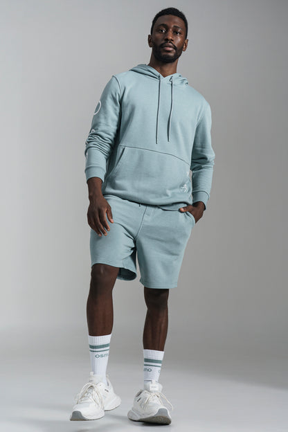 Embossed Fleece Shorts