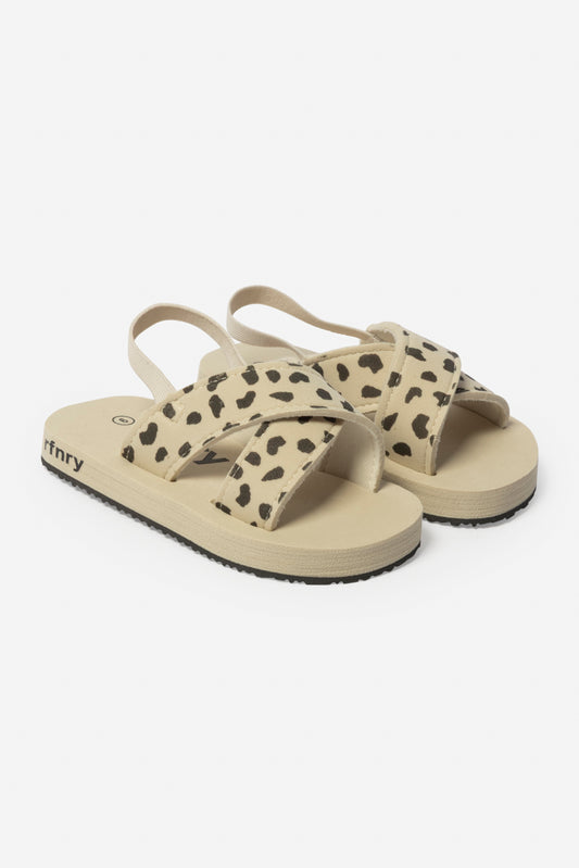 Girls Animal Print Sandal