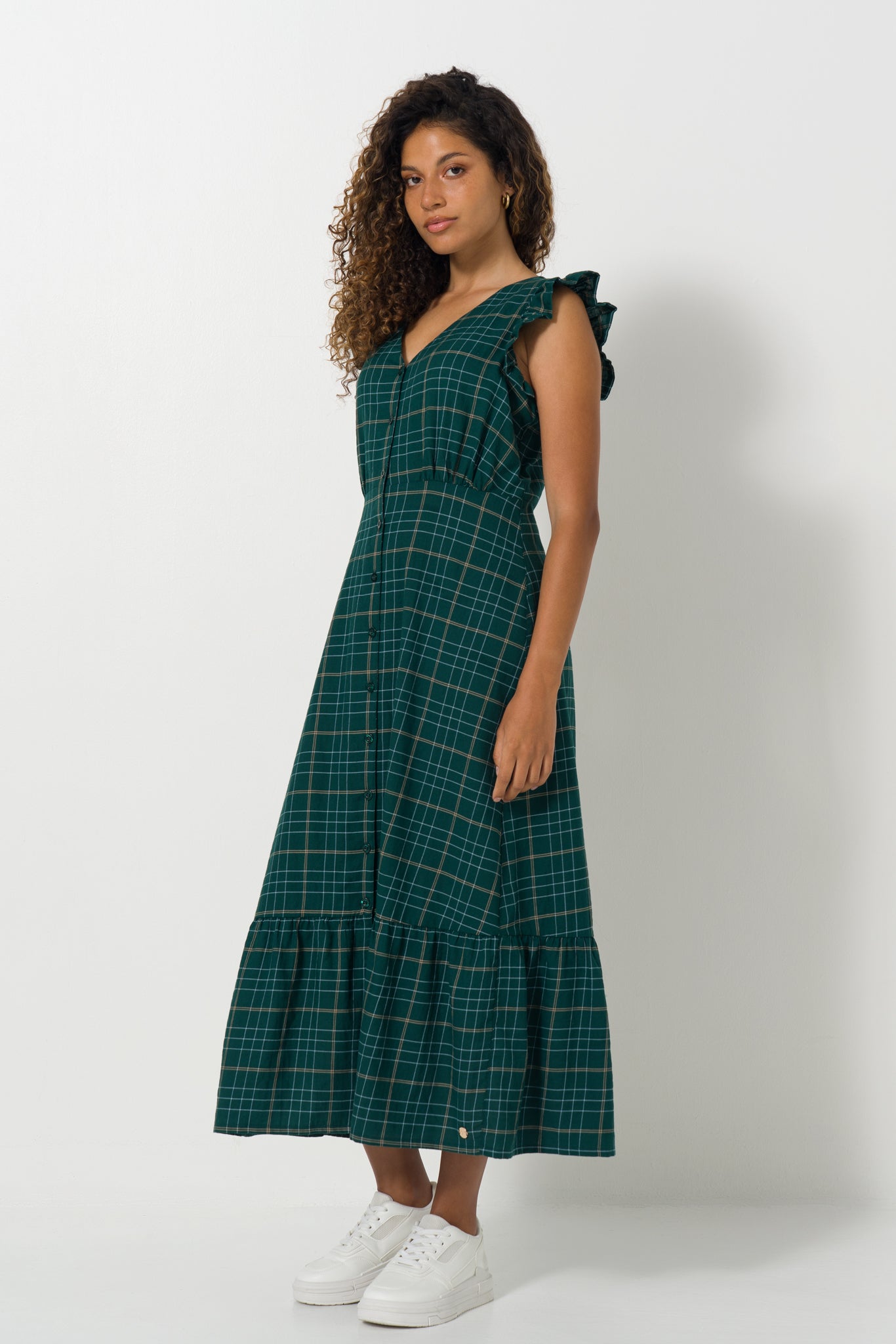 Flutter Sleeve Dress