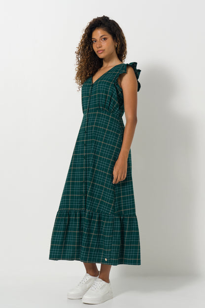 Flutter Sleeve Dress