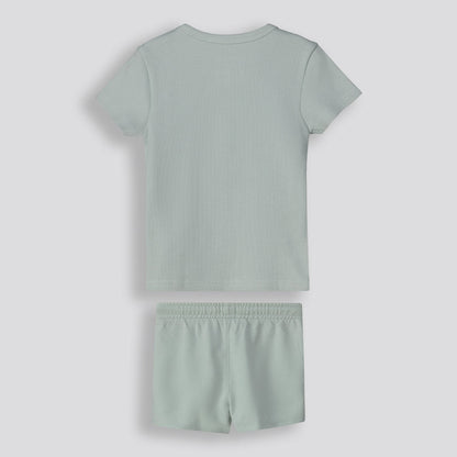 Girls Ribbed Tee