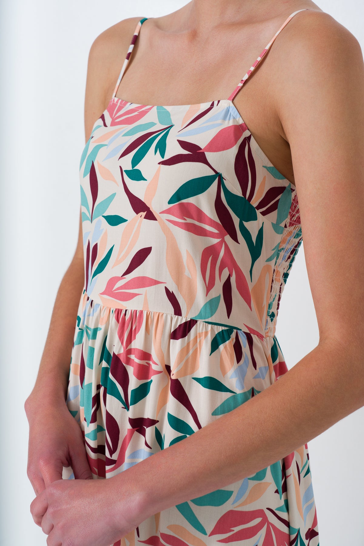 Strappy Frill Bottom Dress