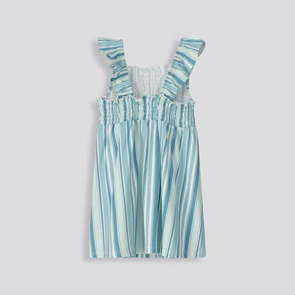 Girls Frill Strap Dress