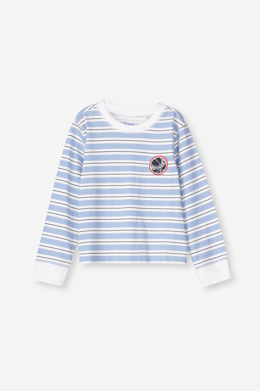 Boys Striped Long Sleeve Tee