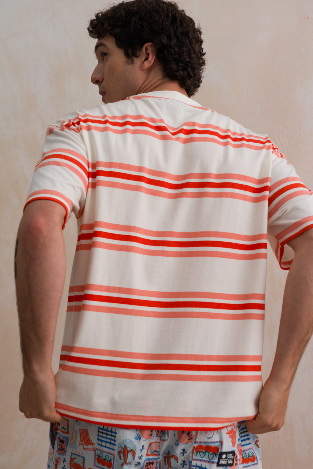 Striped Boxy T-shirt