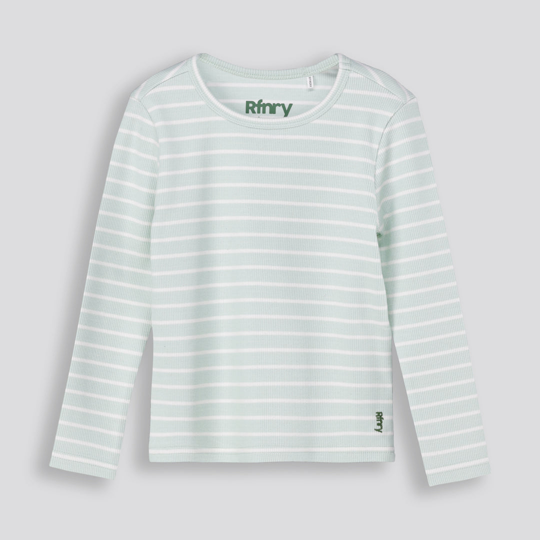 Girls Stripe Long Sleeve Tee