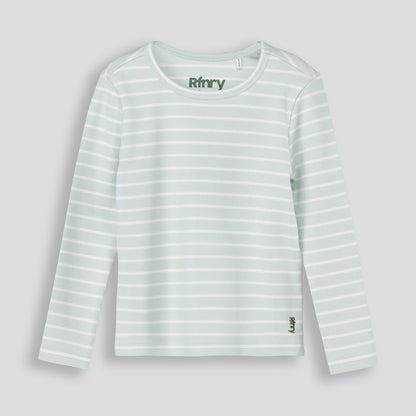 Girls Stripe Long Sleeve Tee