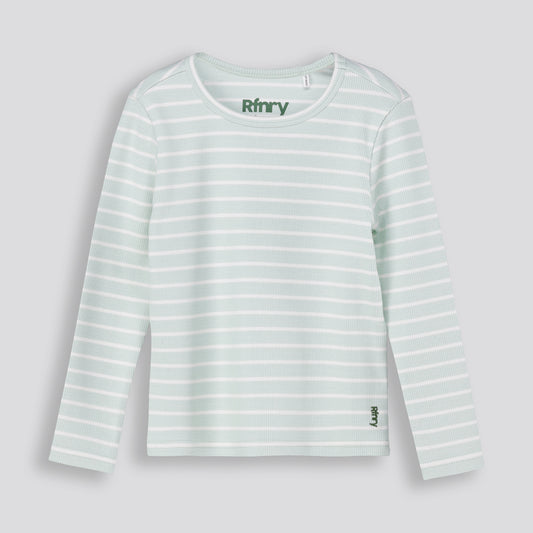 Girls Stripe Long Sleeve Tee