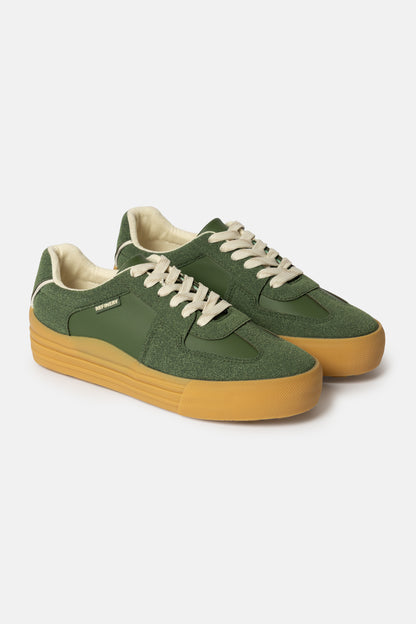 Panel Detail Platform Sneakers