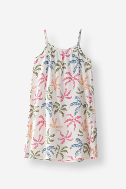 Girls Strappy Trapeze Dress