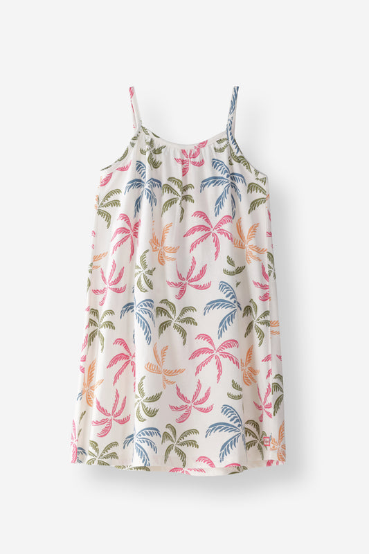 Girls Strappy Trapeze Dress