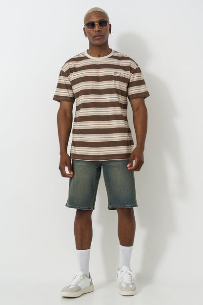 Stripe Oversized T-Shirt