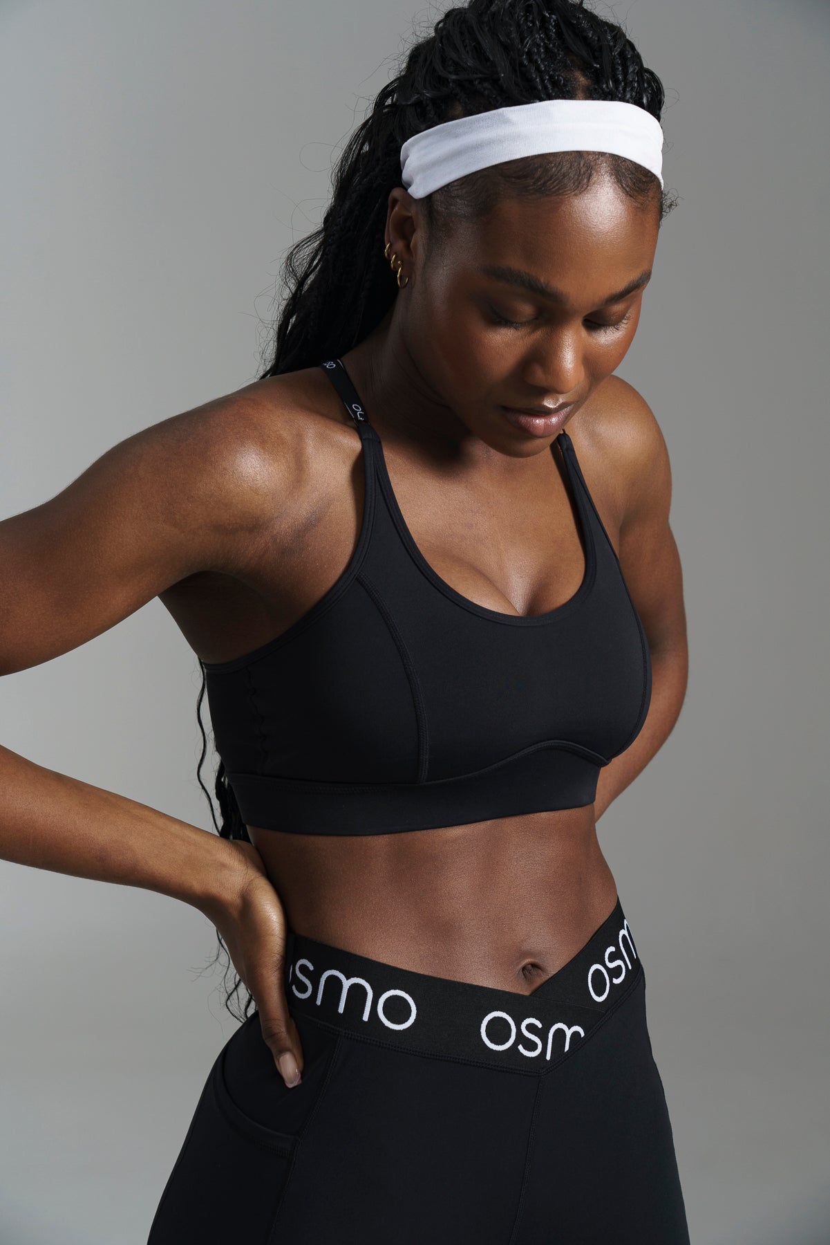 Branded Strap Bralette