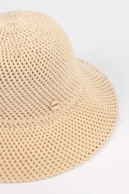 Crochet Hat Natural